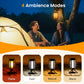 🔥Last Day Promotion 50%OFF✨ Solar Lantern Outdoor Light with 4 Modes - USB Recharge Backup, Powerbank Function, Collapsible & Lightweight for Camping ⛺️