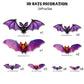 🔥 Last Day Promotion 50%OFF 🔥 🦇Halloween 3D Lighted Bats