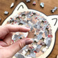 🎁Christmas Sale 50% OFF  🎅135-Piece Morandi-Colored Cat Shaped Wooden Jigsaw Puzzle