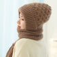 🔥Winter Versatile Knitted Hooded Scarf for Women