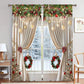 🔥 Free Shipping LAST DAY PROMOTION - 50%OFF 🔥 Christmas Window Curtains 2-Piece Set for Home Decor