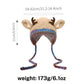 🔥Christmas Sale 50% OFF!!🔥 Top Choice for Christmas Gifts! 🦌 Creative Antler Hat & Bag 2-in-1 – Practical and Adorable 🎄
