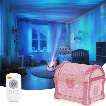 🎁Treasure Chest Projector Night Light✨