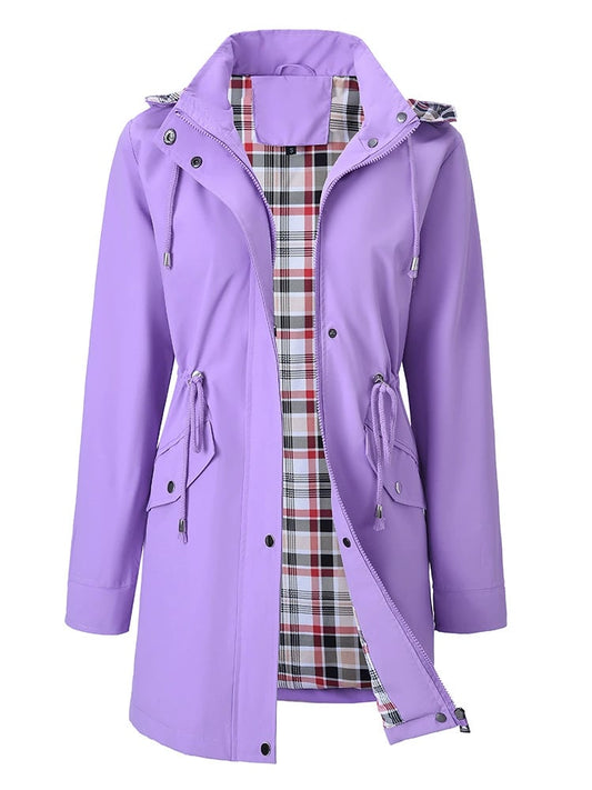 💖LAST DAY PROMOTION - 50%OFF 💖Ultimate  Plaid Waterproof Jacket for Women