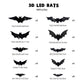 🔥 Last Day Promotion 50%OFF 🔥 🦇Halloween 3D Lighted Bats