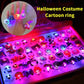 🔥 LAST DAY PROMOTION - 50%OFF 🔥  LED Light Halloween Glowing Ring😍 - Set with 50pcs