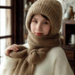 🔥Winter Versatile Knitted Hooded Scarf for Women