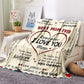 Ultra Soft Cozy Flannel Warm Blanket - EXPRESS LOVE TO MOM
