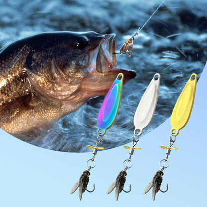 🎣 LAST DAY PROMOTION - 50%OFF 🔥  Innovative design - metal propeller fly false bait hook