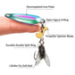 🎣 LAST DAY PROMOTION - 50%OFF 🔥  Innovative design - metal propeller fly false bait hook