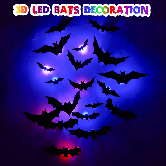 🔥 Last Day Promotion 50%OFF 🔥 🦇Halloween 3D Lighted Bats