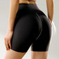 Women's High-Waisted Butt-Lifting Workout Shorts