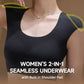 💖LAST DAY PROMOTION - 50%OFF 💖 Women’s 2-in-1 Seamless Underwear with Built-in Shoulder Pad