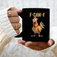 🔥Free Shipping LAST DAY PROMOTION - 50%OFF 🔥  F-Caw-F Funny Chicken Mug