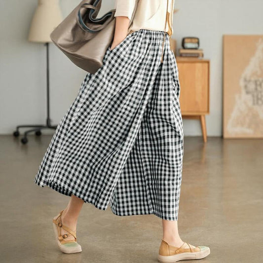 💖LAST DAY PROMOTION - 50%OFF 💖 Women’s Casual Elastic Waist Wide Leg Pants