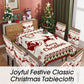 🔥 LAST DAY PROMOTION - 50%OFF 🔥  Start preparing now-Up to 50% OFF 🎄Joyful Festive Classic Christmas Tablecloth