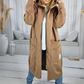 ❄️LAST DAY PROMOTION - 50%OFF 💖 Women's Loose-Fit Hooded Long Coat
