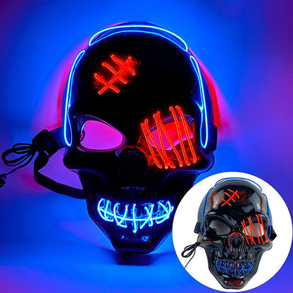 💀 LAST DAY SALE 50% OFF 🔥 Halloween LED Skull Mask -👏Most Popular in 2025!