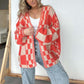 ❄️LAST DAY PROMOTION - 50%OFF 💖 Women's Checkered Open Front Cardigan