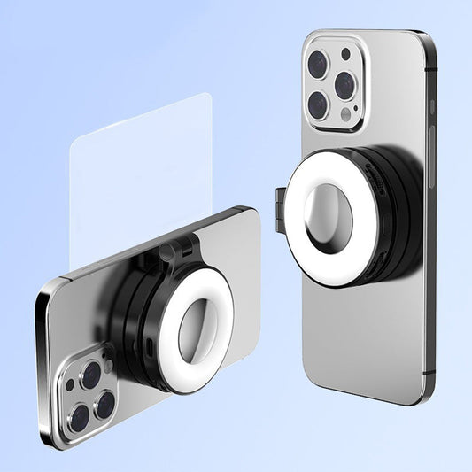 LAST DAY SALE 50% OFF🔥 3-in-1 Magnetic Phone Light With Built-in Mirror for Phones