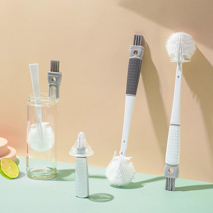 🔥LAST DAY SALE 50% OFF🔥  Detachable Long-Handle Silicone Cleaning Brush