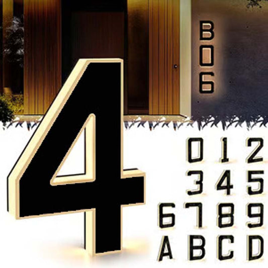 🏠LAST DAY SALE 50% OFF✨Waterproof LED House Numbers for Outside