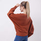 💖LAST DAY PROMOTION - 50%OFF 💖 Women's Boat Neck Dolman Sleeve Ribbed Knitted Sweaters