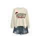 💖LAST DAY PROMOTION - 50%OFF 💖  Women's Merry Christmas Printed Sweatshirt