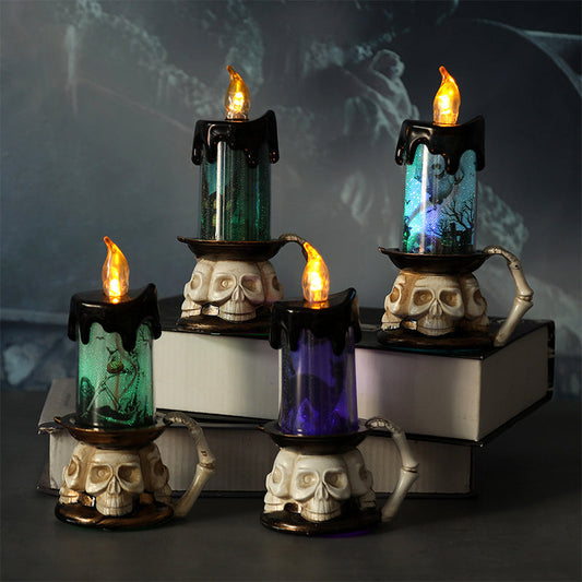 🔥LAST DAY SALE 50% OFF🔥 Spooky LED Candle for Halloween