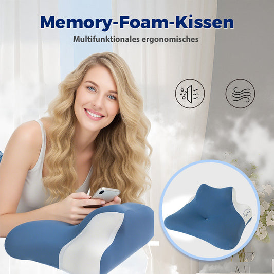 🔥LAST DAY SALE 50% OFF🔥 Multifunktionales ergonomisches Memory-Foam-Kissen