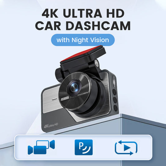 🔥LAST DAY SALE 50% OFF🔥 4K Ultra HD Car Dashcam with Night Vision