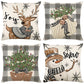 🔥LAST DAY SALE 50% OFF🔥 Cute Christmas Print Pillow Cover