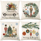 🔥LAST DAY SALE 50% OFF🔥 Cute Christmas Print Pillow Cover