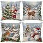 🔥LAST DAY SALE 50% OFF🔥 Cute Christmas Print Pillow Cover
