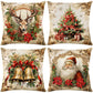 🔥LAST DAY SALE 50% OFF🔥 Cute Christmas Print Pillow Cover