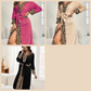 💖LAST DAY PROMOTION - 50%OFF 💖 Women’s Cozy Hooded Leopard Print Bathrobe