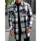 🔥 LAST DAY PROMOTION - 50%OFF 🔥 Plaid Turn-Down Collar Coat