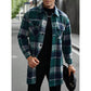 🔥 LAST DAY PROMOTION - 50%OFF 🔥 Plaid Turn-Down Collar Coat
