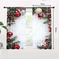 🔥 Free Shipping LAST DAY PROMOTION - 50%OFF 🔥 Christmas Window Curtains 2-Piece Set for Home Decor