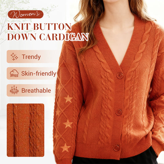 💖LAST DAY PROMOTION - 50%OFF 💖 Women’s Knit Button Down Cardigan