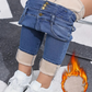 💖LAST DAY PROMOTION - 50%OFF 💖 Women's Warm Casual Fashion Jeans