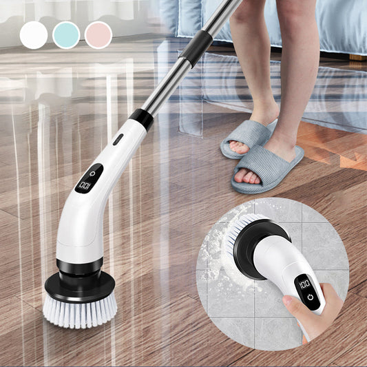 🧽 9 brush heads for every corner of your home🔥9-IN-1 Electric Cleaning Brush