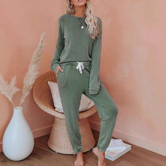 💖LAST DAY PROMOTION - 50%OFF 💖 Women’s Casual Loose Fit Top & Pants 2-Pieces Set