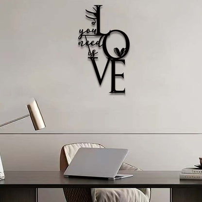 🔥 LAST DAY PROMOTION - 50%OFF 🔥 Black Metal Sign Wall Art Decoration