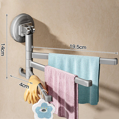 🔥 Free Shipping LAST DAY PROMOTION - 50%OFF 🔥 180° Rotating Suction Cup Towel Rack 