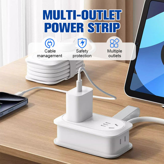 🔥 LAST DAY PROMOTION - 50%OFF 🔥 Compact Multi-Outlet Power Strip