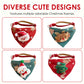 🔥Christmas Sale 50% OFF!!🔥 Christmas Pet Triangle Bandana