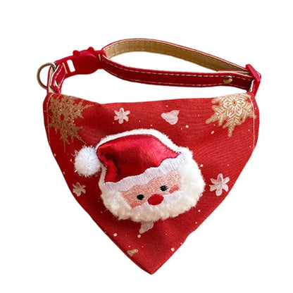 🔥Christmas Sale 50% OFF!!🔥 Christmas Pet Triangle Bandana