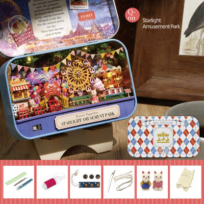 🎅Early Christmas Sale - 49% OFF🎁Box Theater Doll House DIY Kit