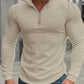 🔥Christmas Sale 50% OFF!!🔥 Men's Stand Collar Half-Zip Long Sleeve Sweatshirt